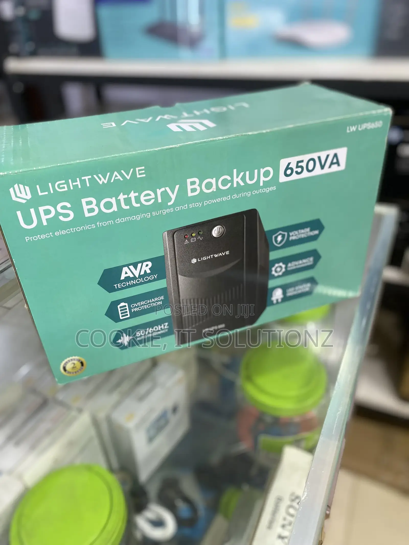 Light Wave Ups 650v Powerbackup