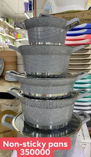 10pcs Non-Stick Granite Coated Cookware Set