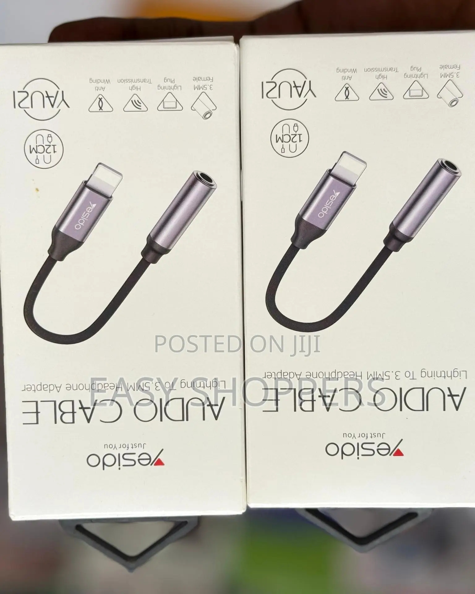Yesido Audio Cable, Lightning to 3.5mm , iPhone to Aux