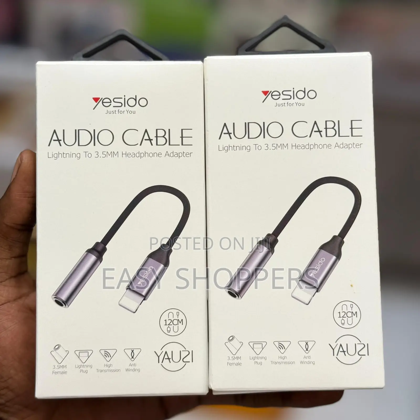 Yesido Audio Cable, Lightning to 3.5mm , iPhone to Aux