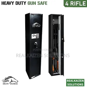 Iron Horse Digital 4 Rifle Guns Safe With Emergency Key