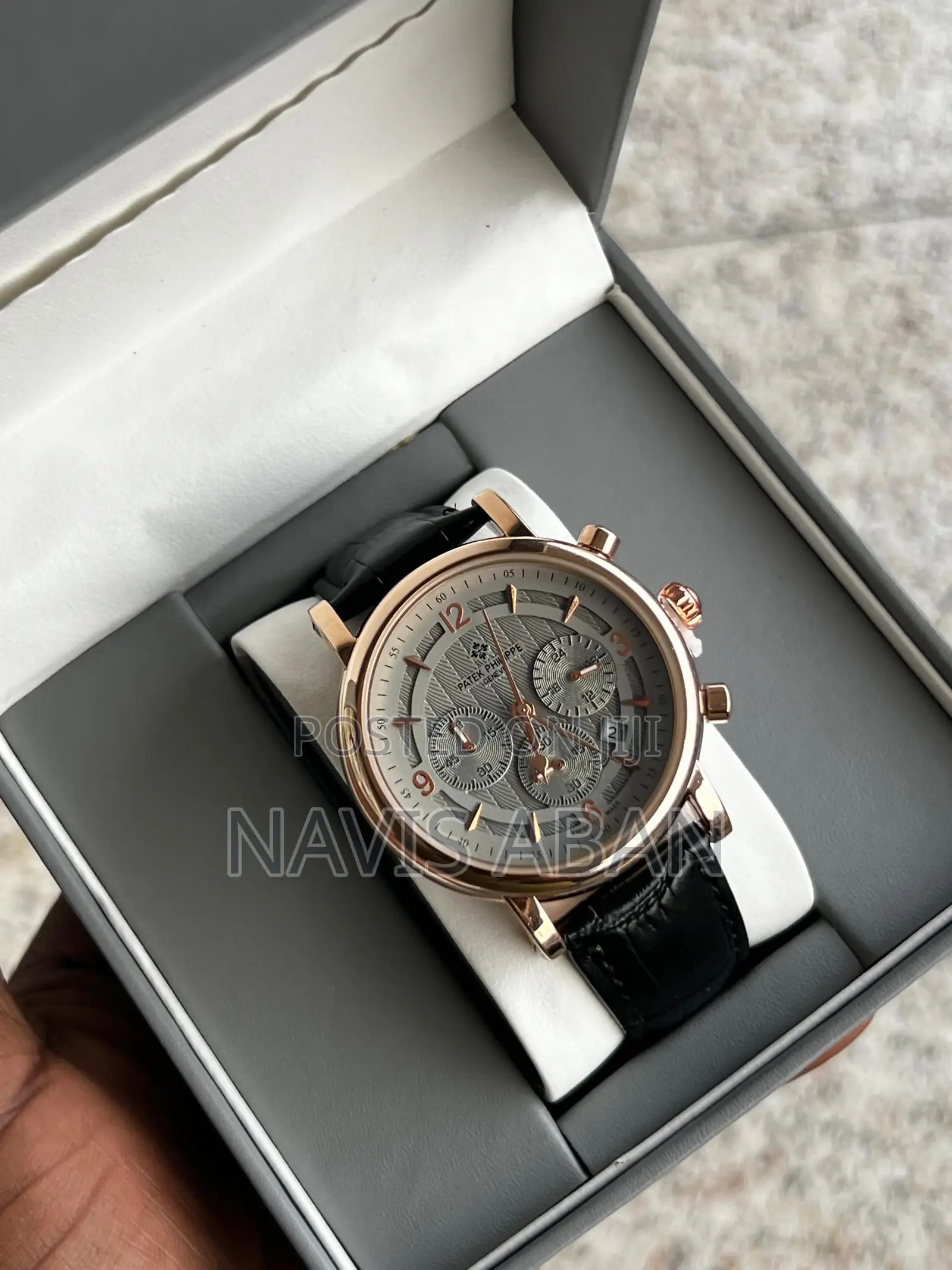 Patek Philips Genuine Chronographic Watch