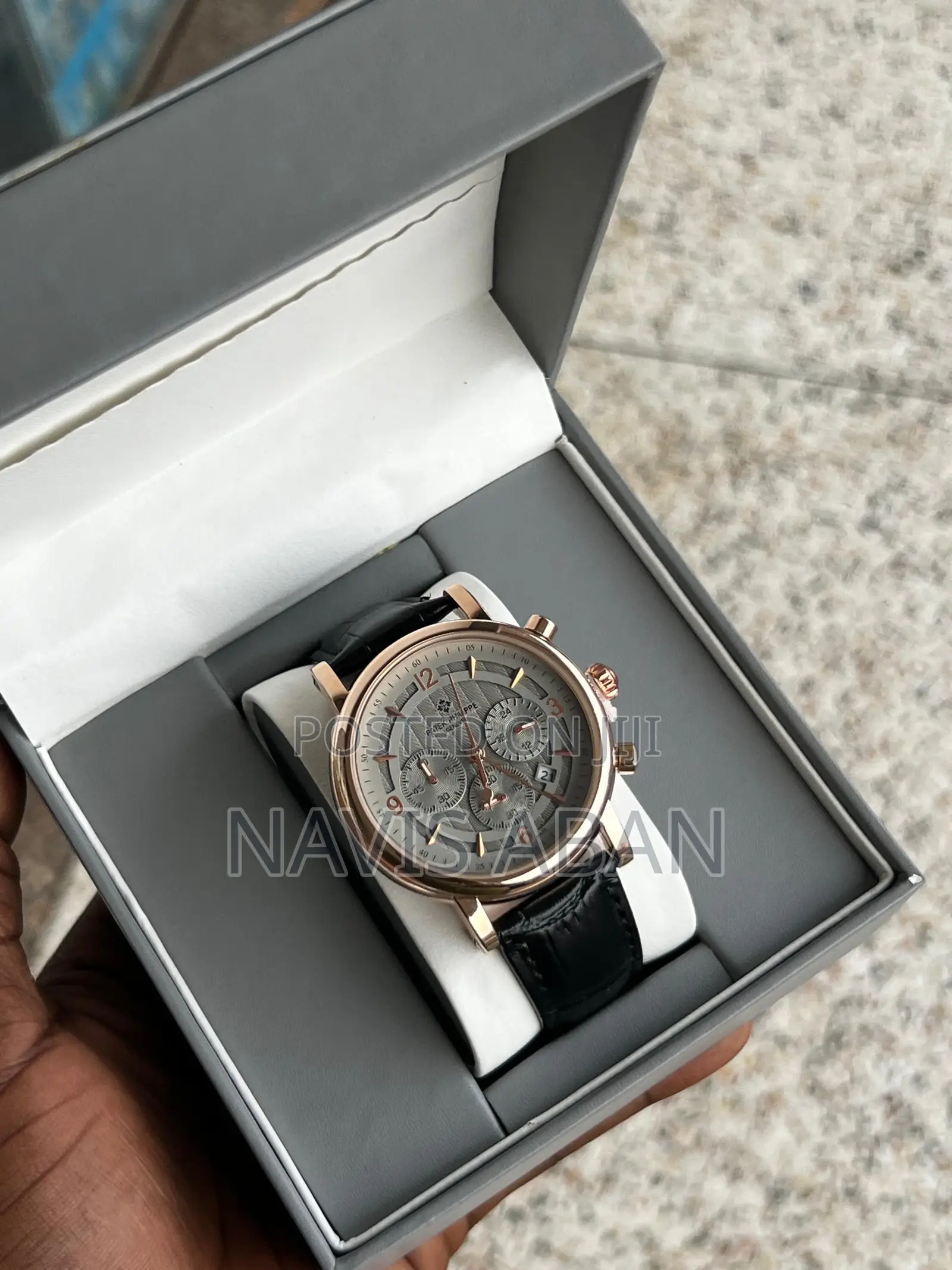 Patek Philips Genuine Chronographic Watch
