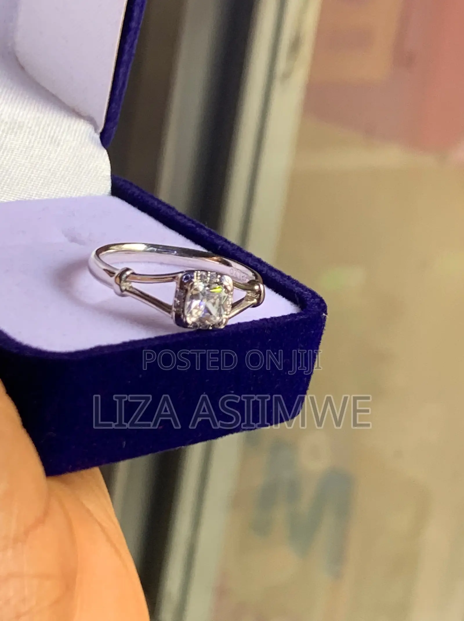 Timeless Elegance Engagement Ring Available in Size 10 8