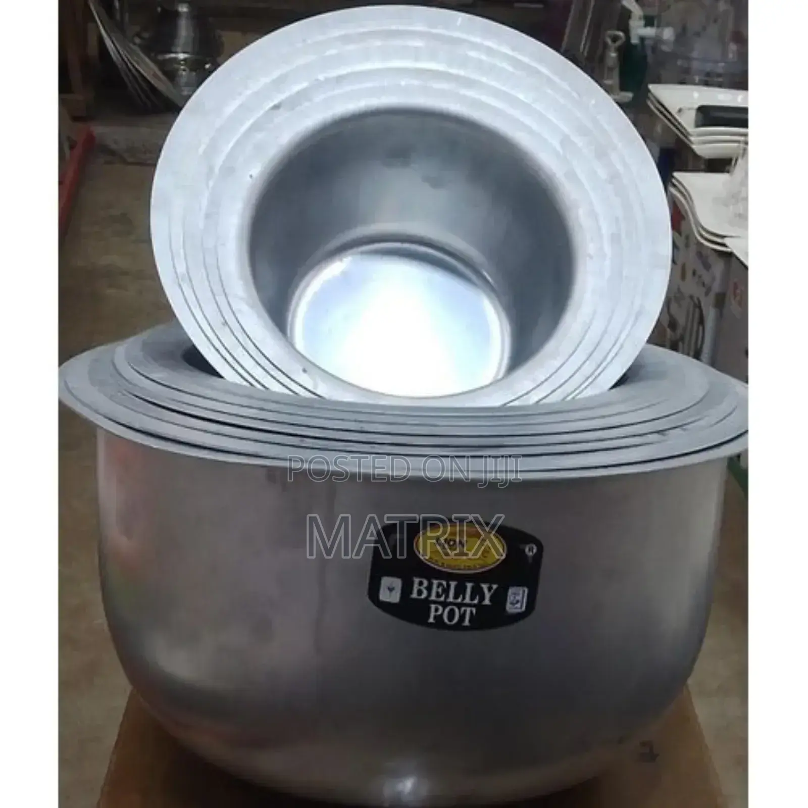 Potbelly Lion Saucepans 12 Pieces