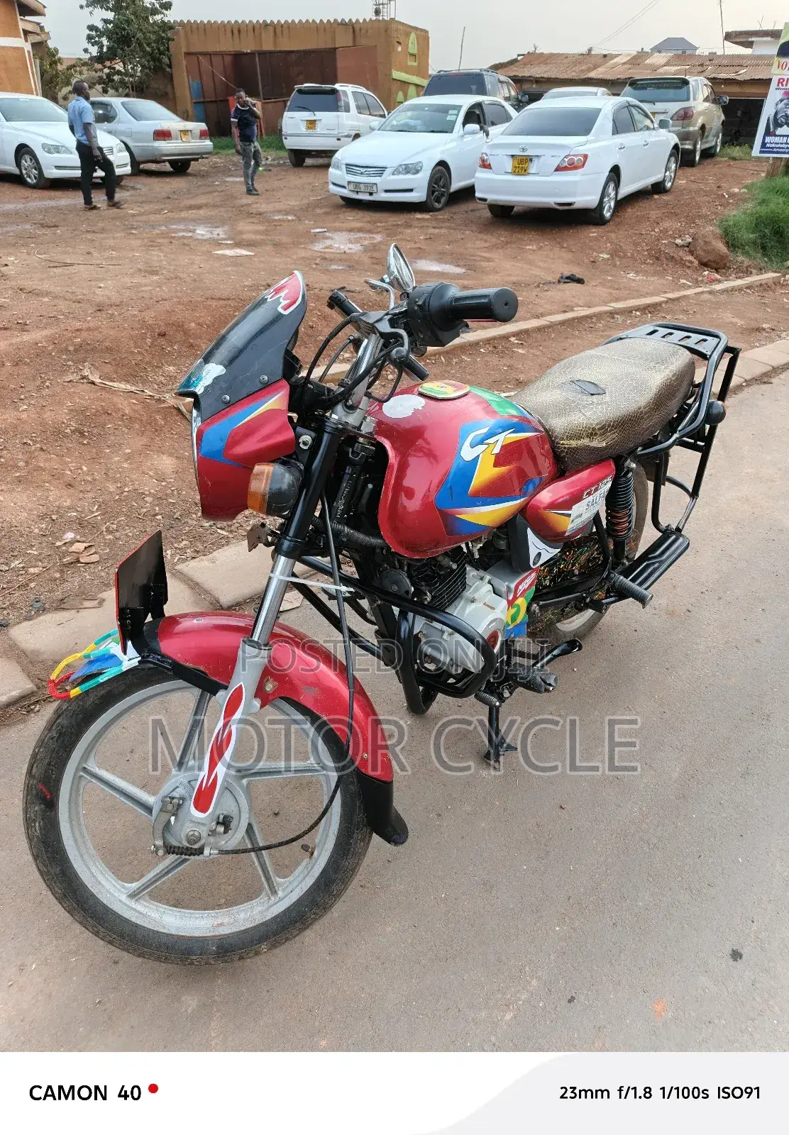 Bajaj Boxer 125 2023 Red