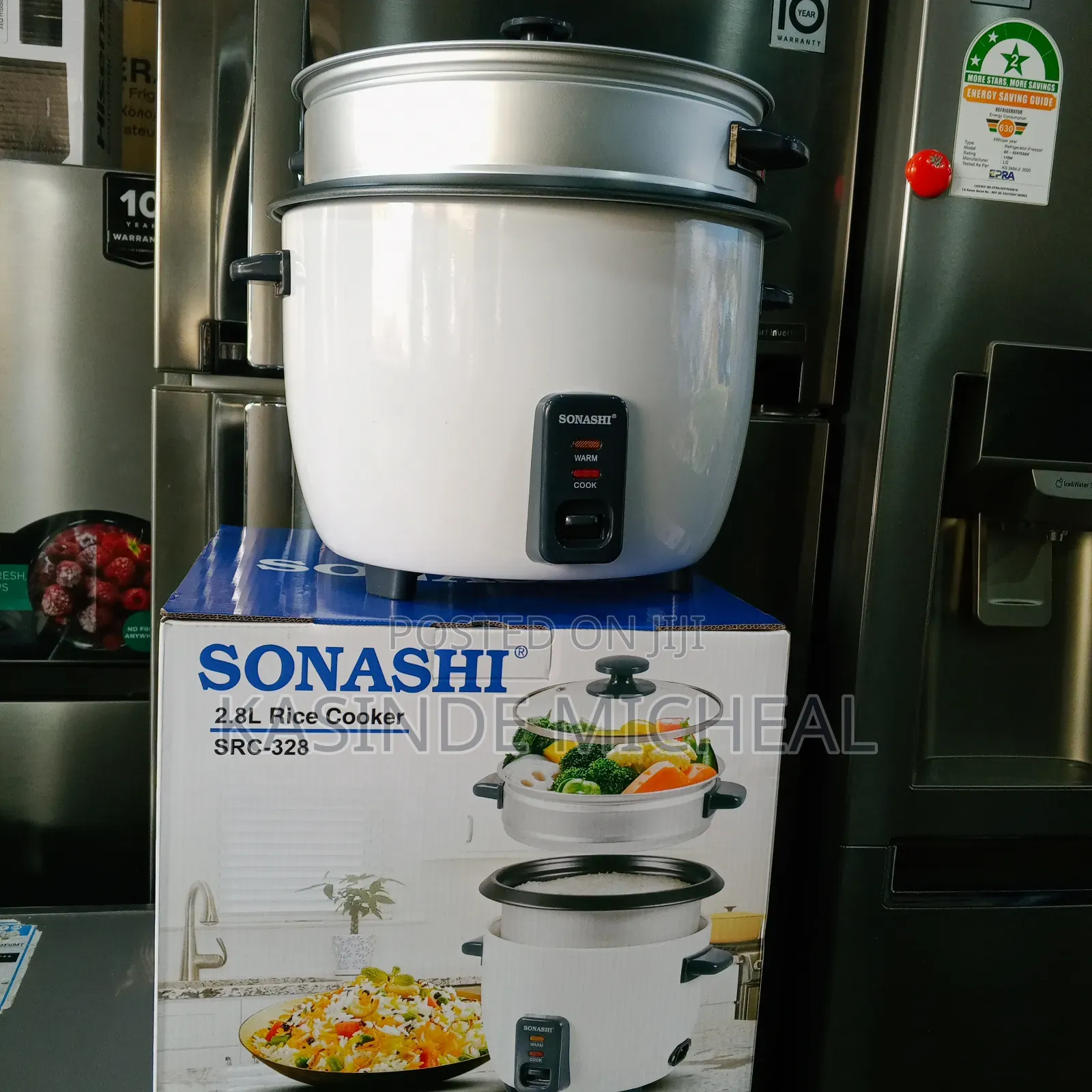 Sonashi Rice Cooker 2.8litres