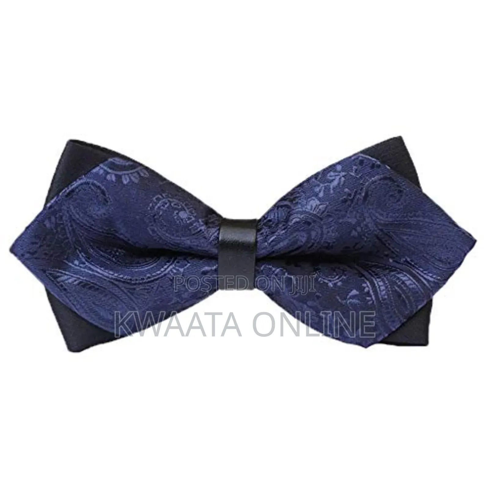 Gentleman's Diamond Pointed Pre-Tied Bow Tie