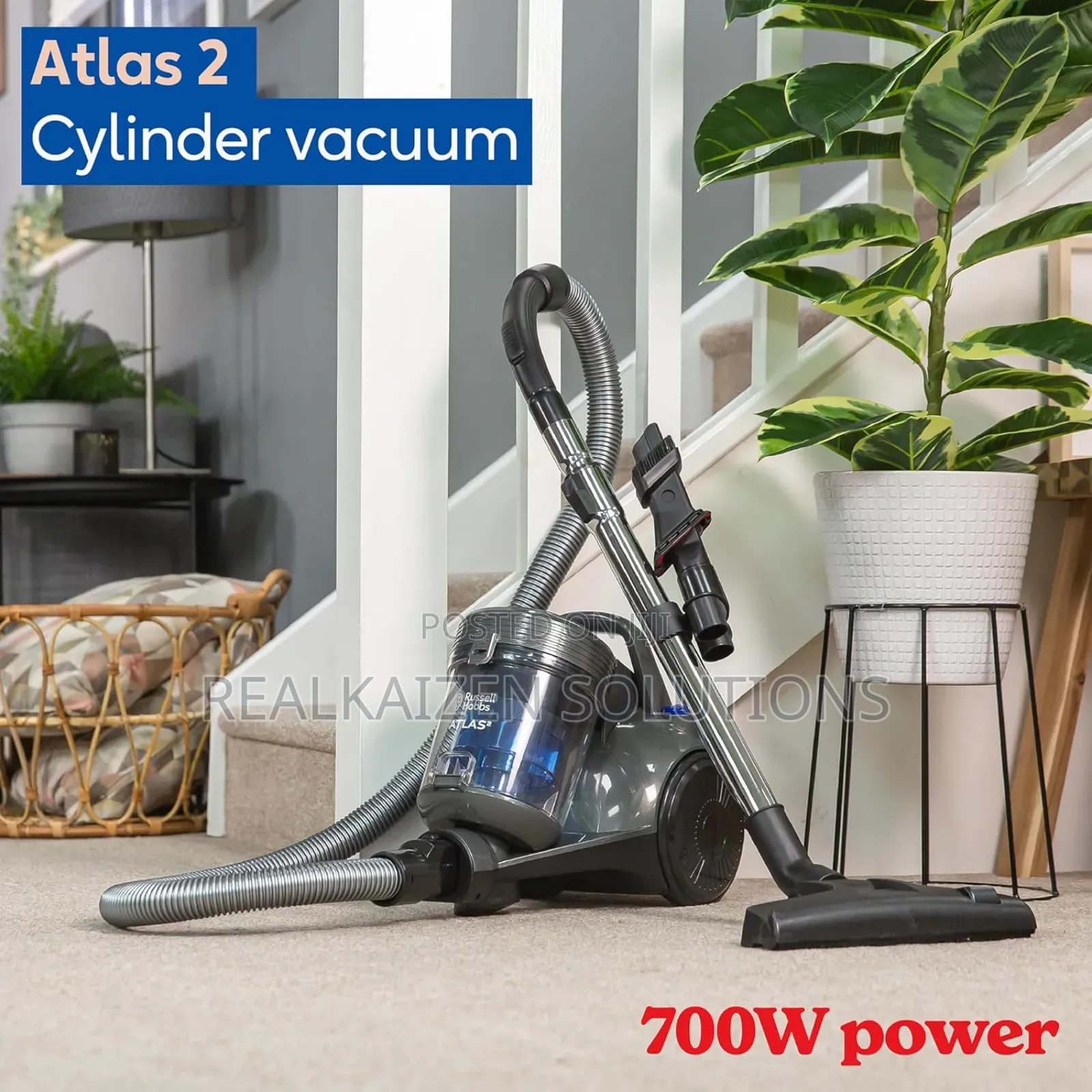 Uk Russell Hobbs 2.5l Cyclone Cylinder Vacuum Cleaner 700w