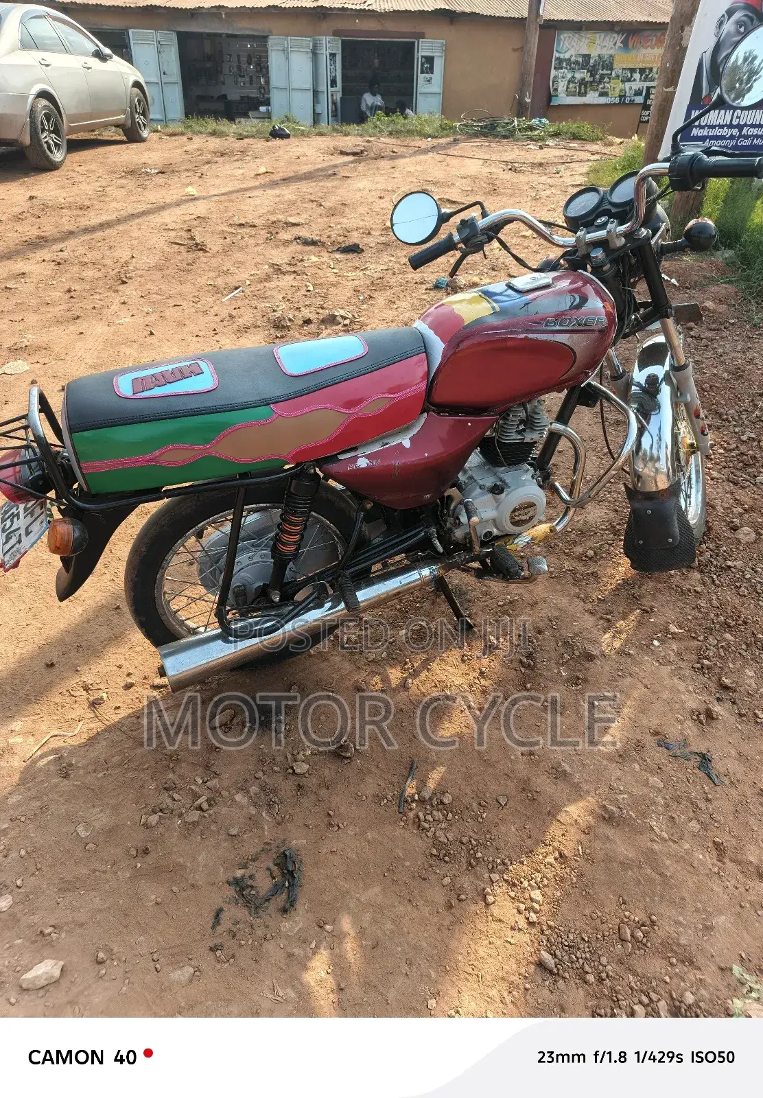 Bajaj Boxer 100 2022 Red