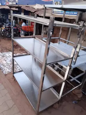 Stainless Steel Rack With Four Shelives