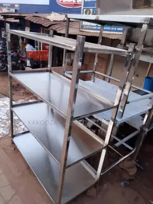 Stainless Steel Rack With Four Shelives