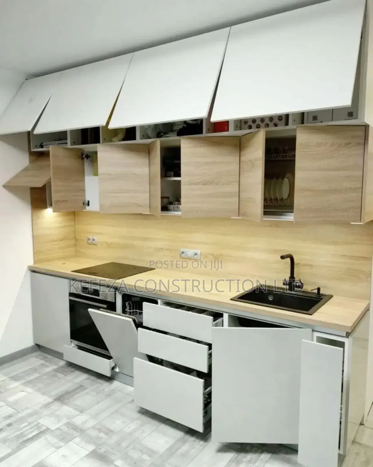 Full Kitchen Cabinets Installation