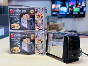 Hoffmans Hm-8002, 2 Slice Stainless Steel Toasters, 700w