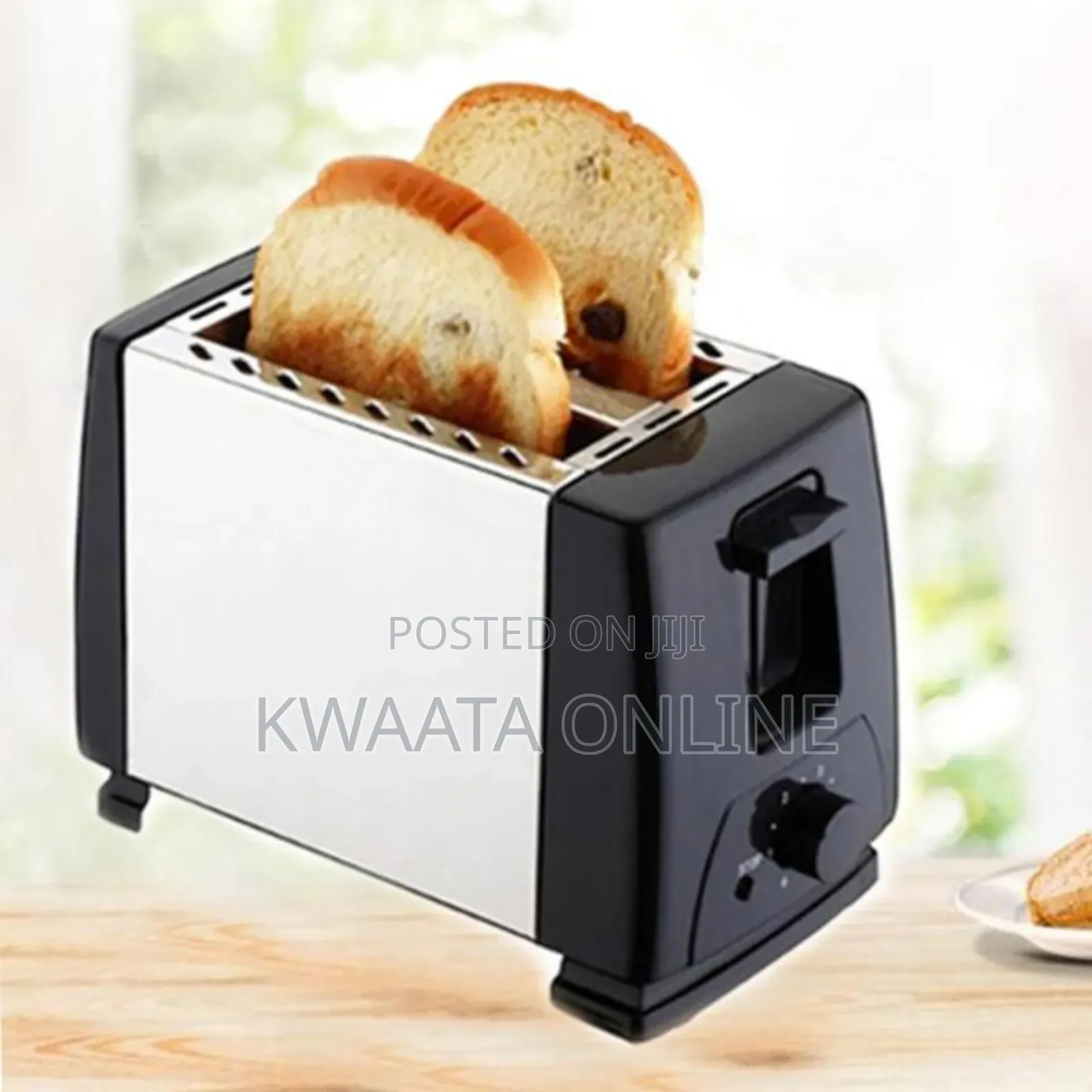 Hoffmans Hm-8002, 2 Slice Stainless Steel Toasters, 700w