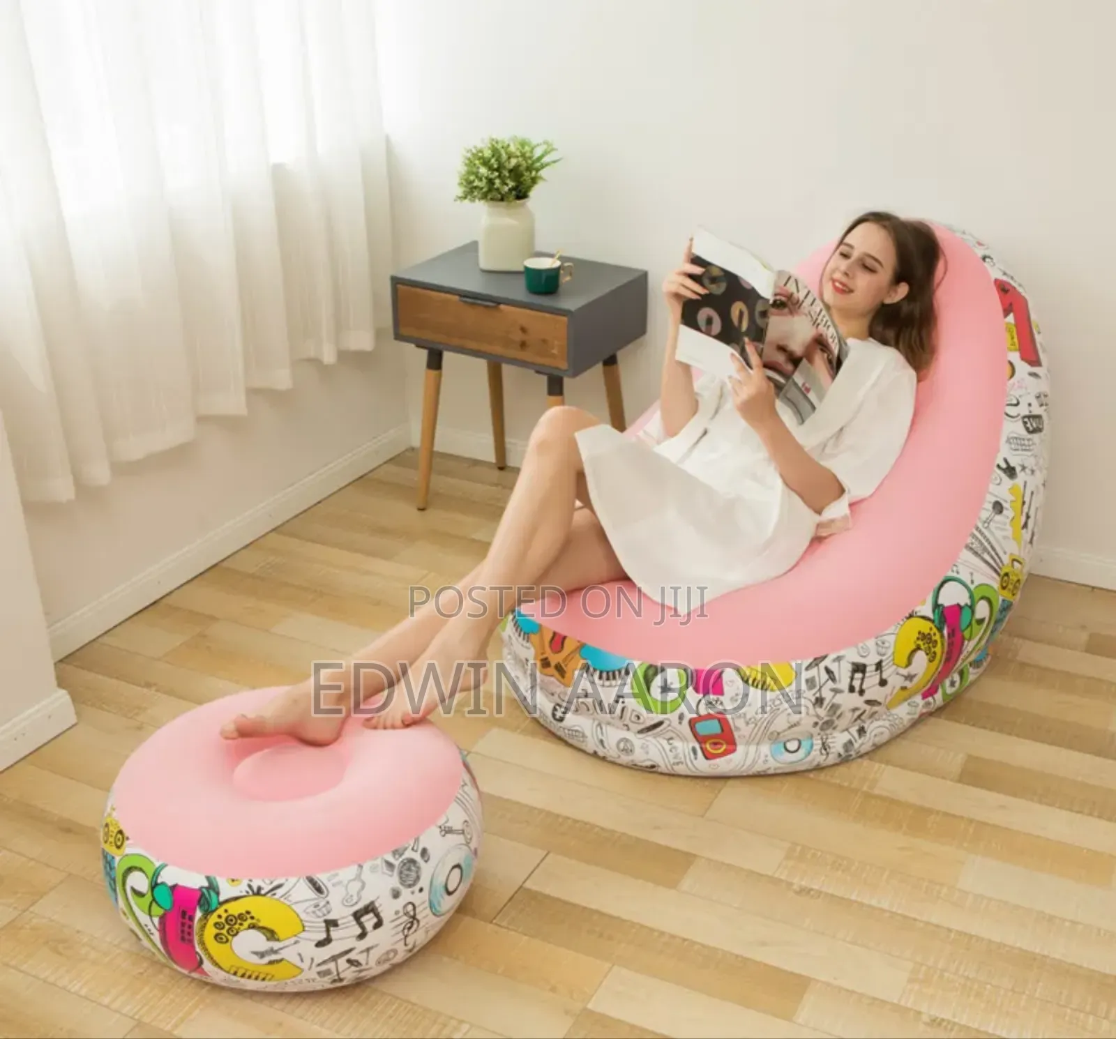 Colored Inflatable Air Sofa