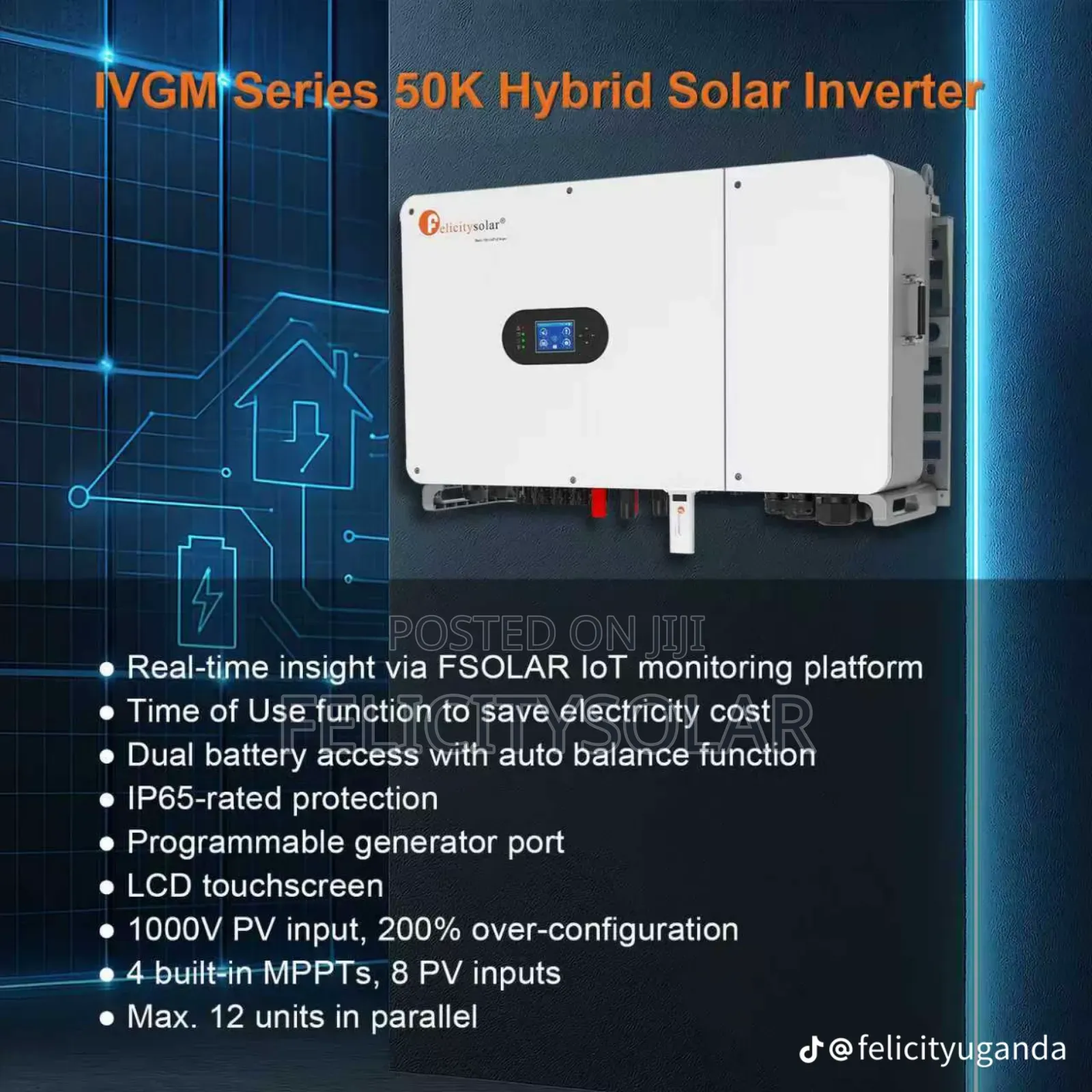 High Voltage 50kva Inverter