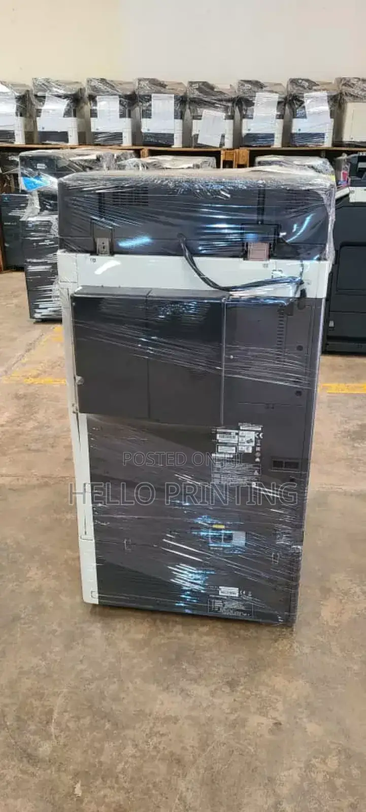 Bizhub C458 - Speedy Printing for Classrooms Offices.