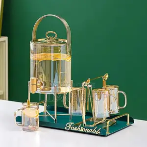 Vision Nordic Glass Water Dispenser With a Faucet