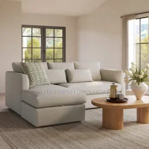 Cream Classic L Sofa Bed