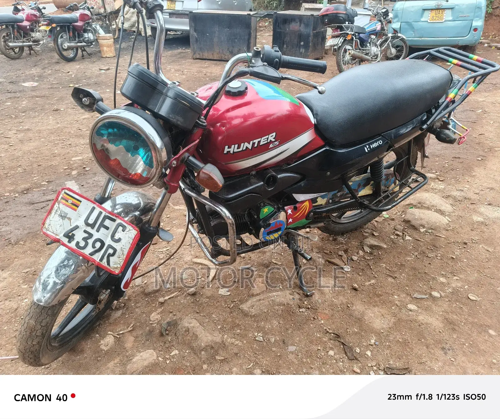 Hero Hunter 125 2022 Black