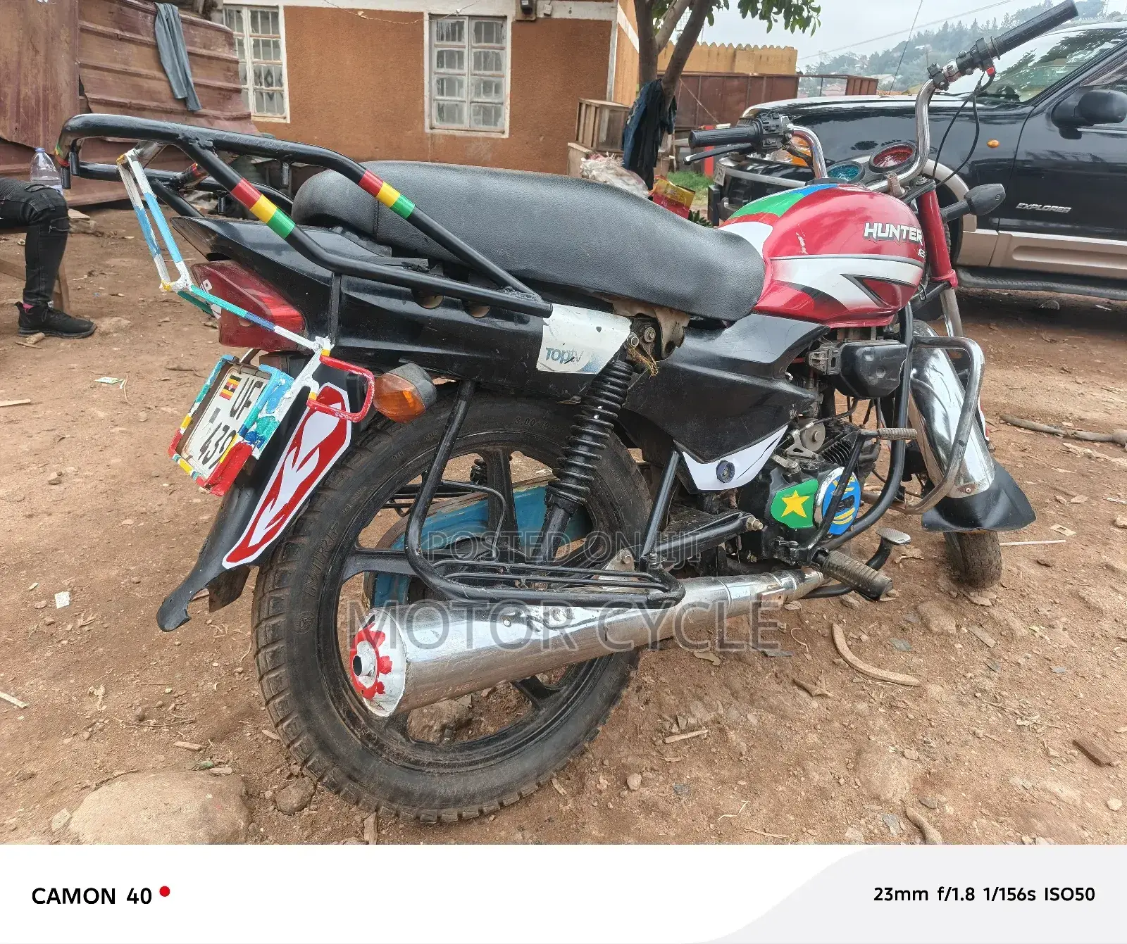 Hero Hunter 125 2022 Black