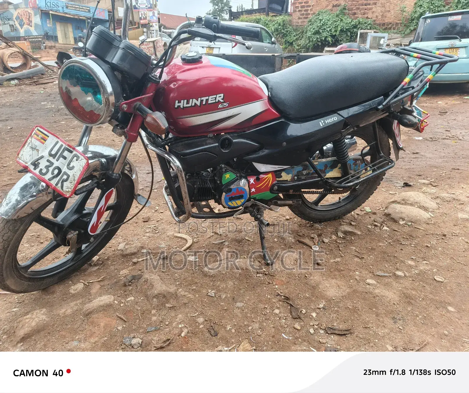 Hero Hunter 125 2022 Black