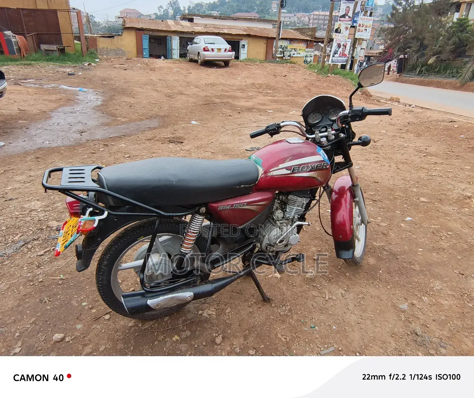 Bajaj Boxer 2017 Red