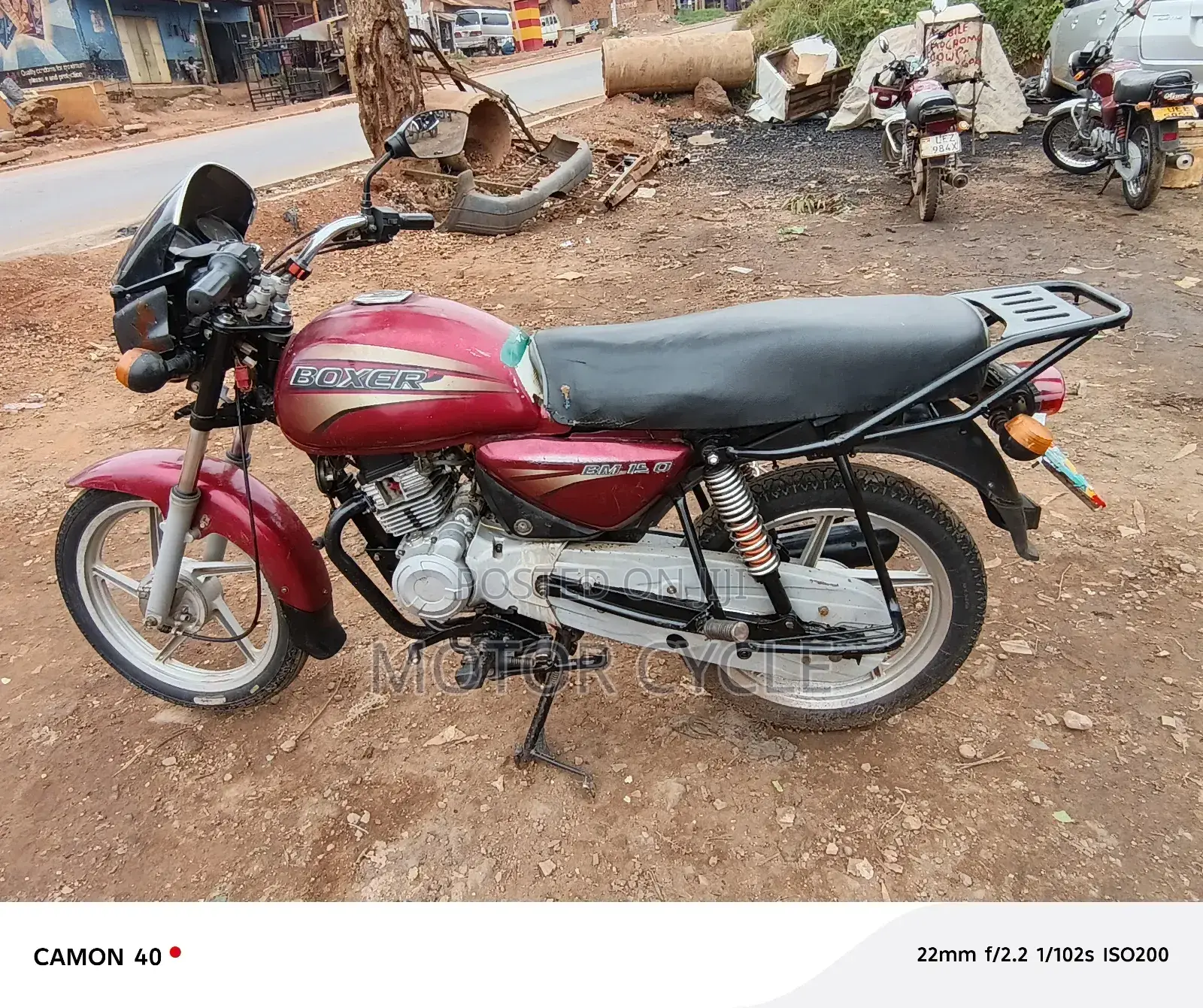 Bajaj Boxer 2017 Red