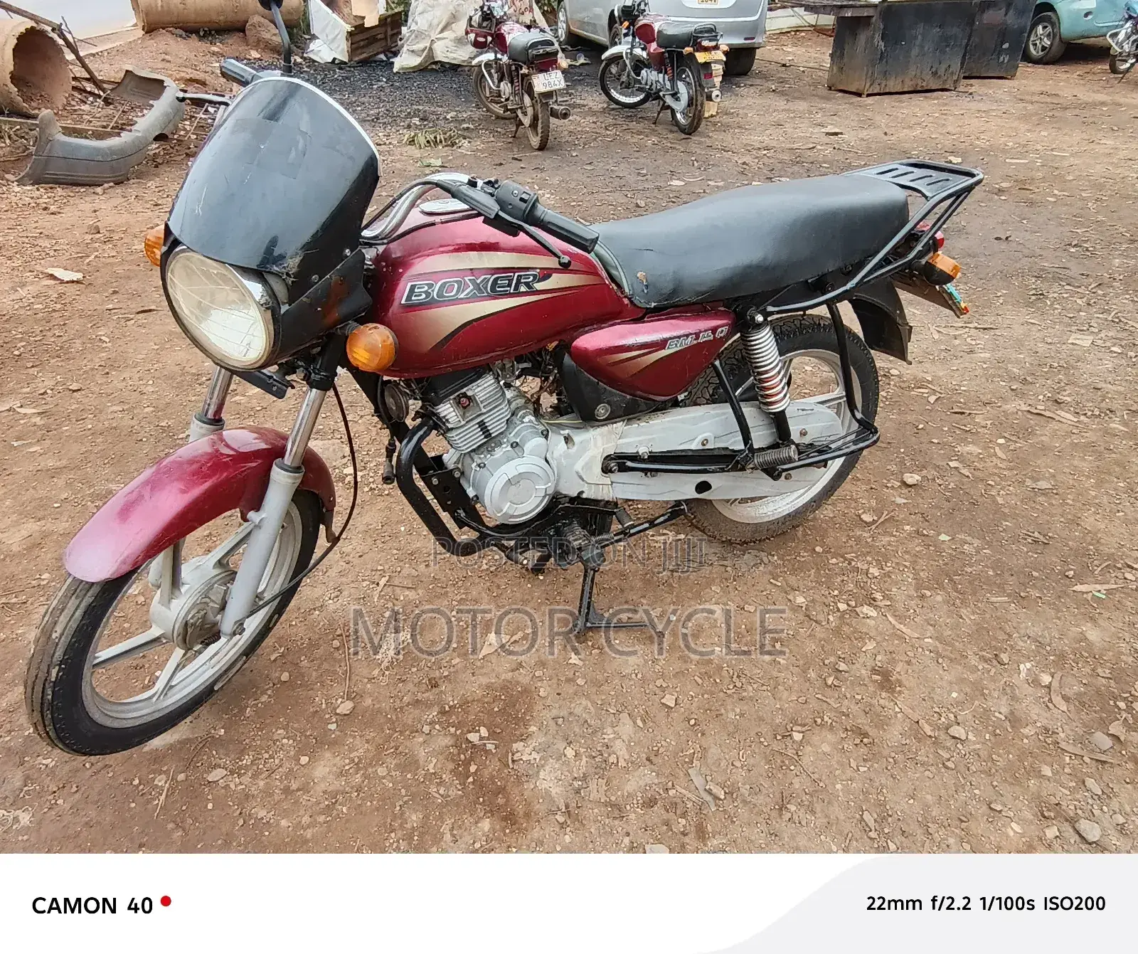 Bajaj Boxer 2017 Red