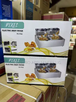 Pixel Electric Double Deep Fryer, Model Px-Yf82.