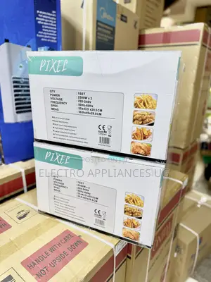 Pixel Electric Double Deep Fryer, Model Px-Yf82.
