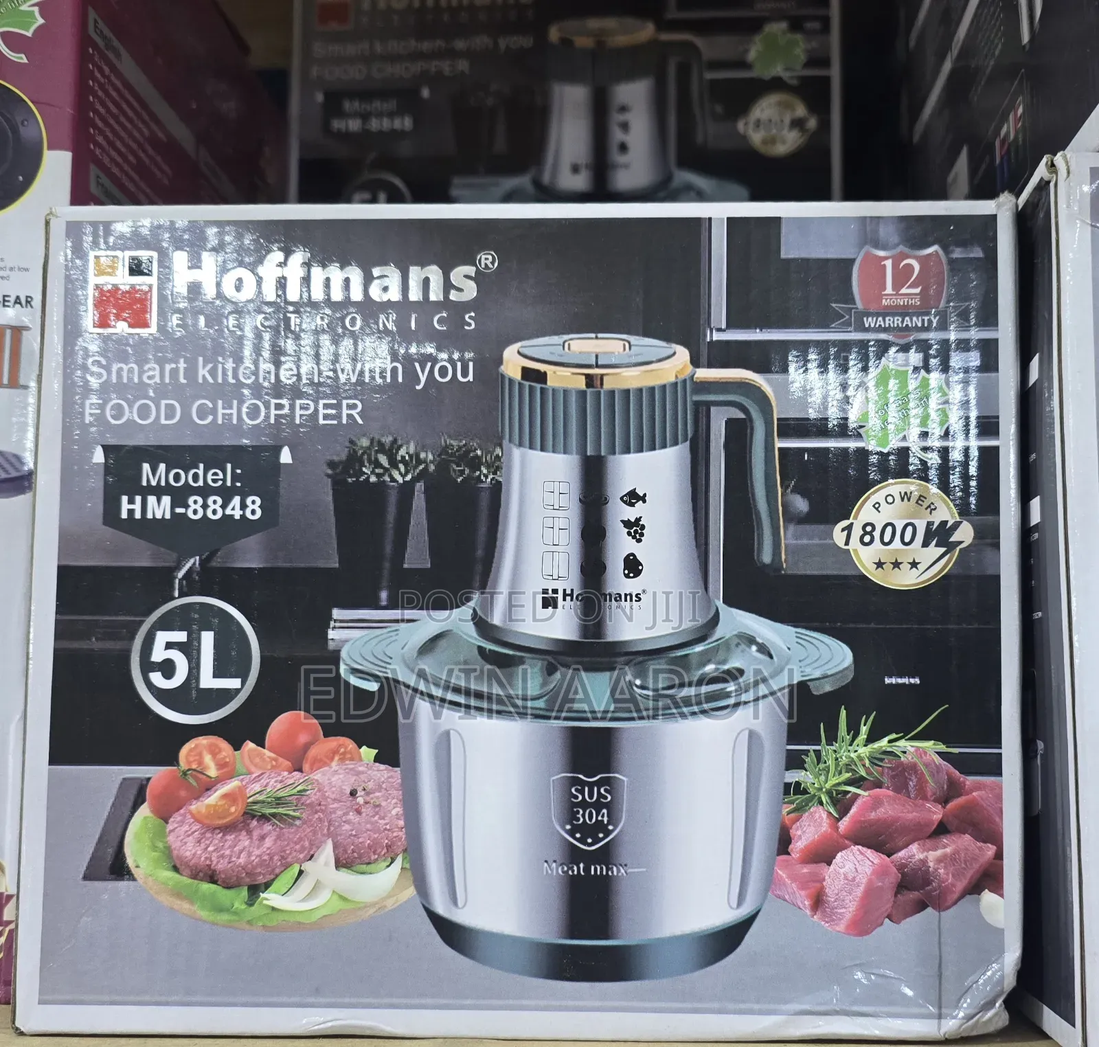 Hoffman's Multi-Functional Food Chopper (5l)