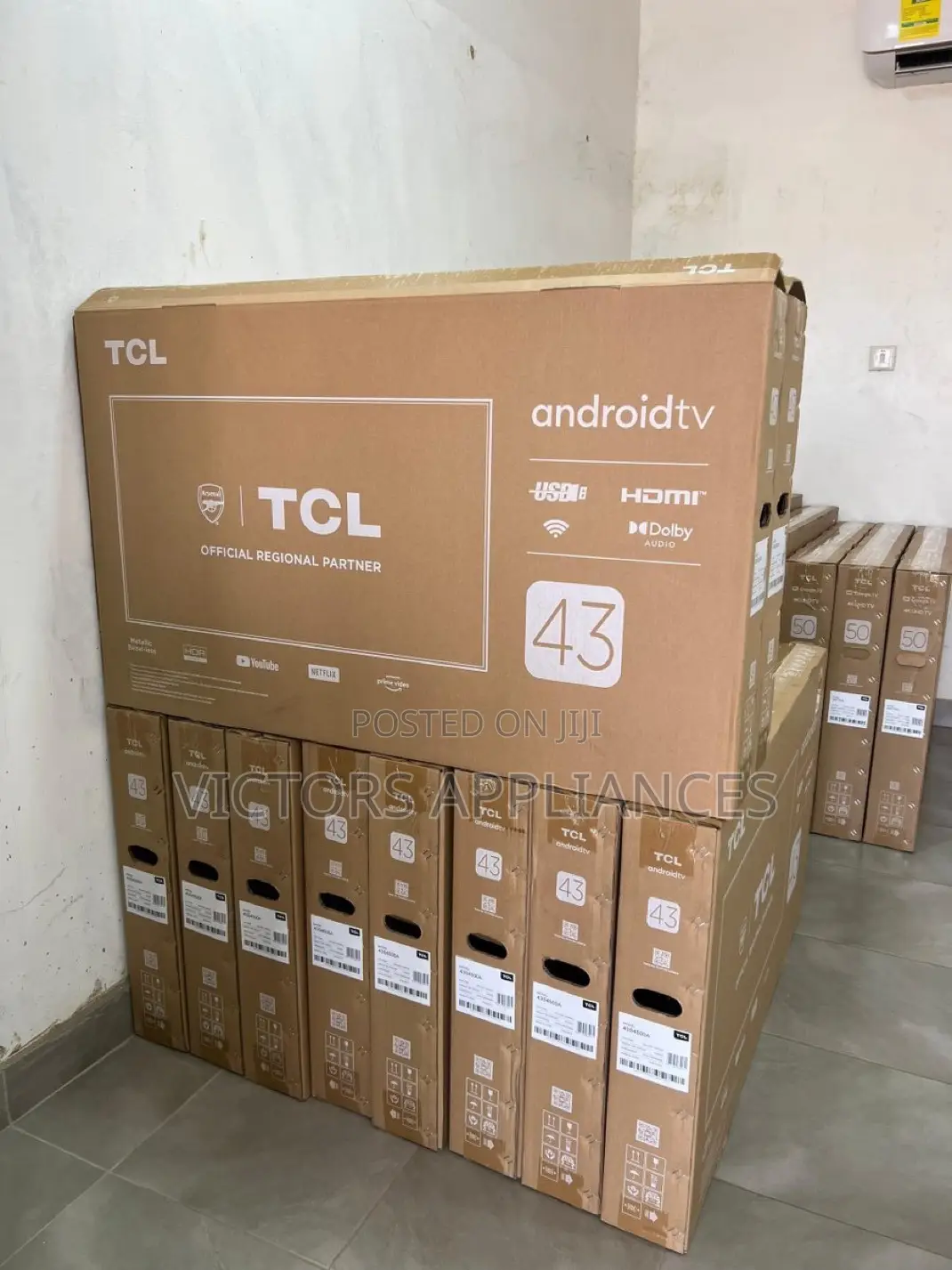Original TCL 43” Qled Smart Tv (Promotional Offer)