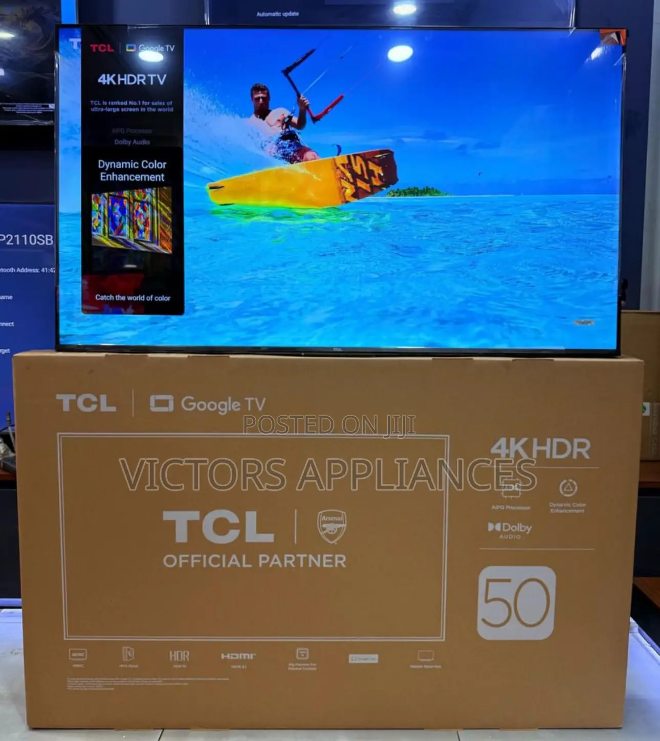 TCL 50inches Uhd Google Tv