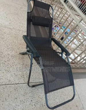 Metallic Frame Foldable on the Go/Balcony Chair Bed