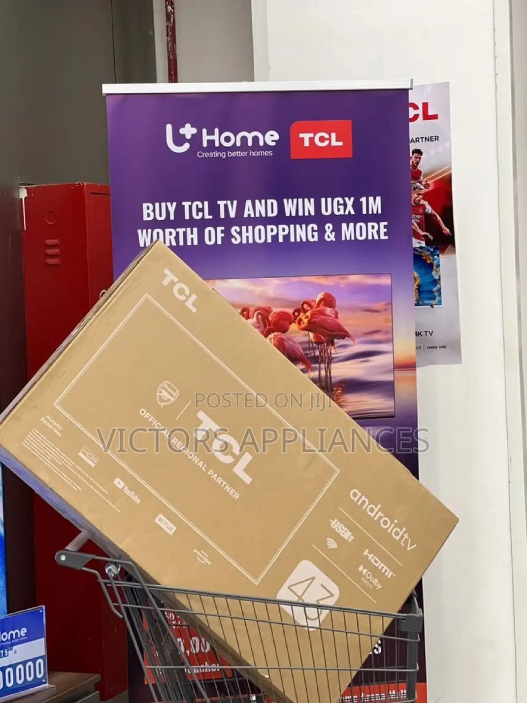 TCL 43” Qled Google Tv Hdr10
