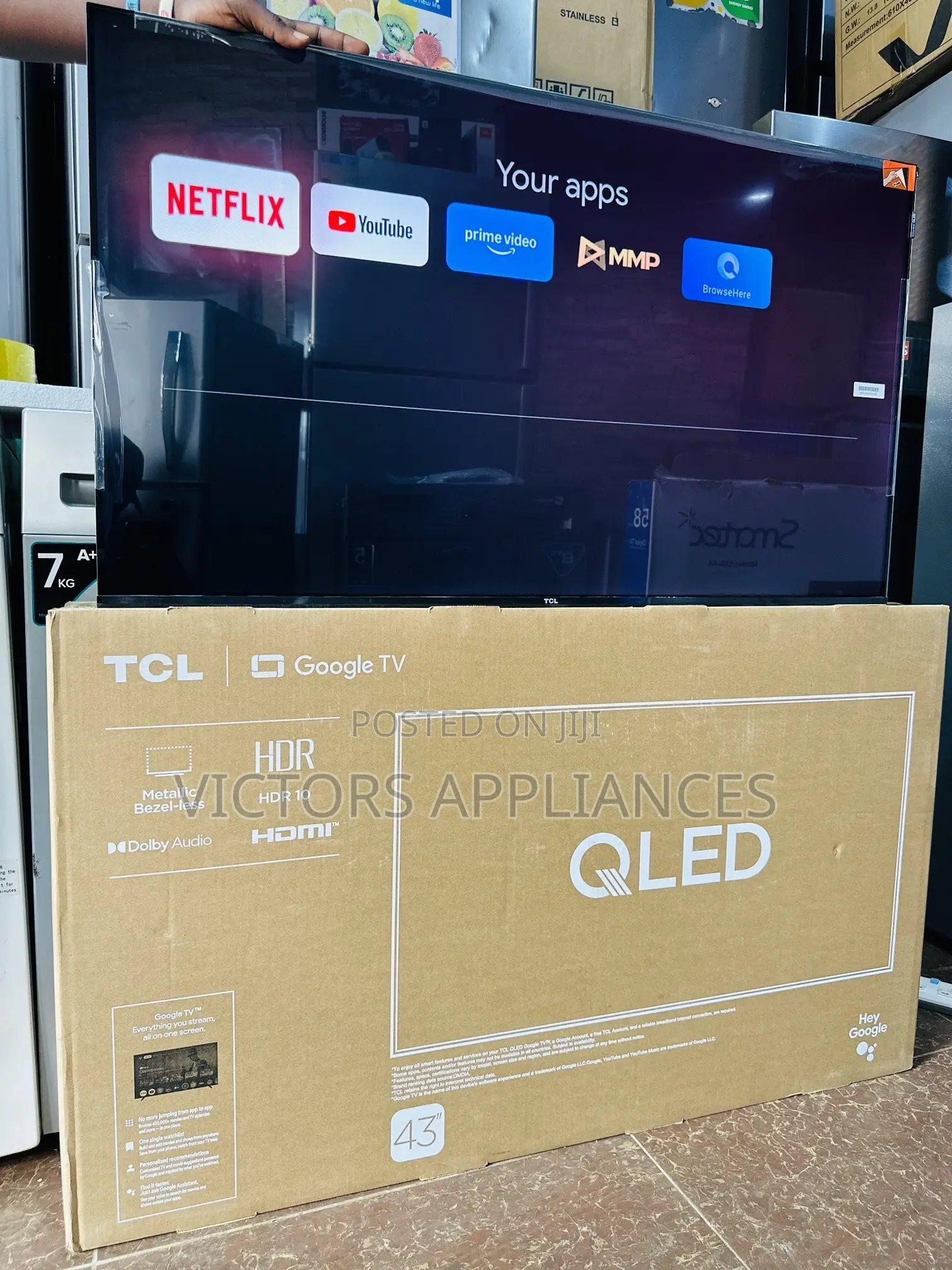 TCL 43inches Qled Smart Tv