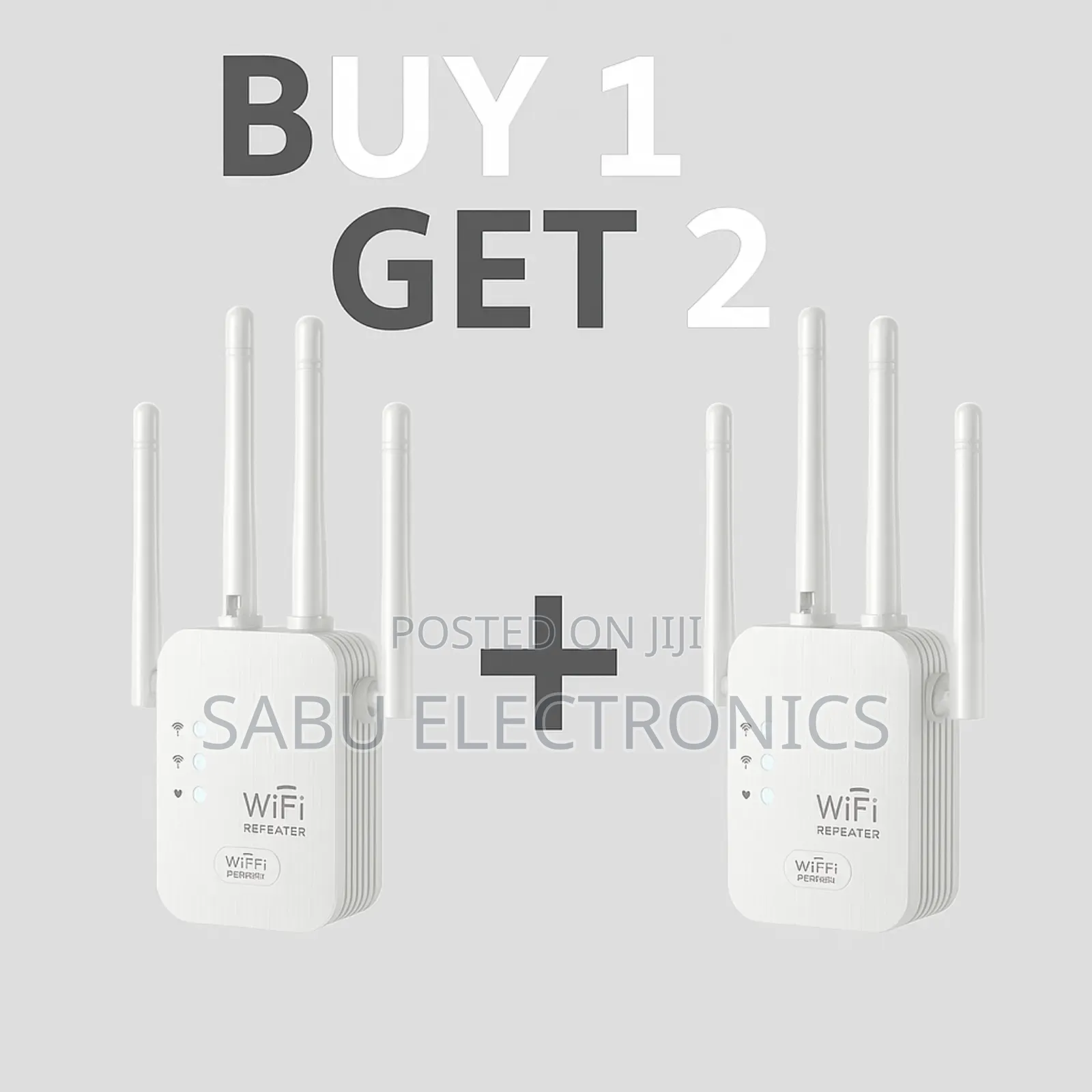 Buy 1 Get 1 Free 300mbps 2.4ghz Wifi Repeater -Wifi Extender