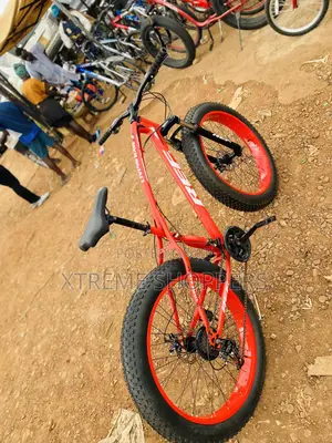 Red En Black Bike /Big Energy/Bicycle /Bike
