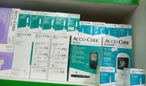 Photo - Accu-Chek Glucometer Machine and Strips