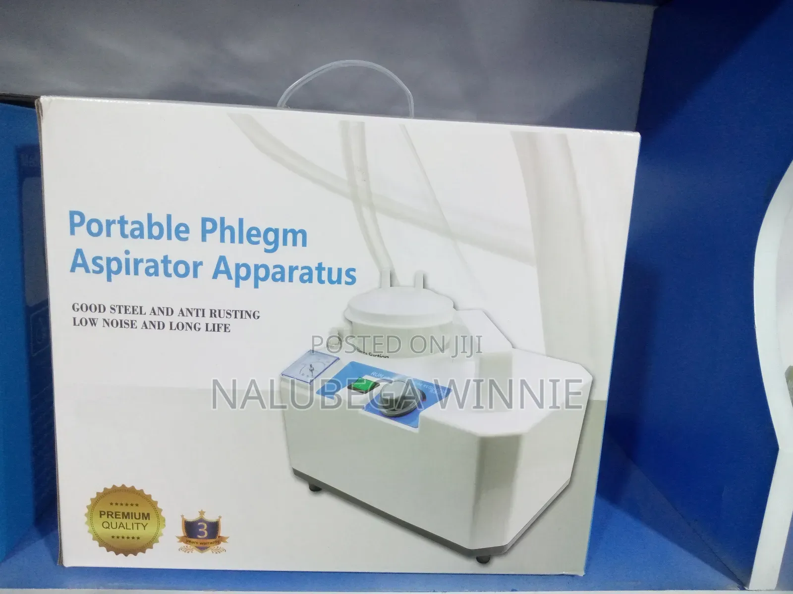 Portable Phlegm Aspirator Apparatus