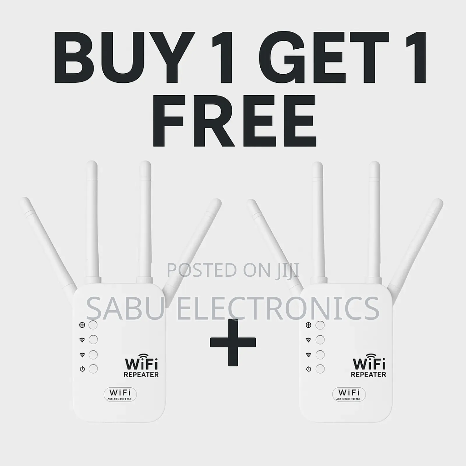 Buy 1 Get 1 Free –300mbps Wifi Repeater- Wifi Extender