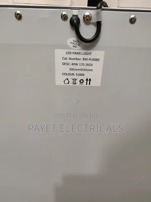 595 by 595 Panel Light for 40watts