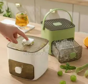 Press and Store Ice Tray With Lid