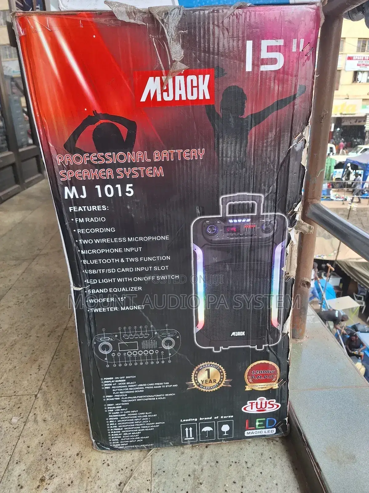 Mjack Rechargeable Speaker 1015
