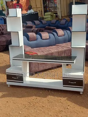 Elegant Two Tower Tv Stand Unit