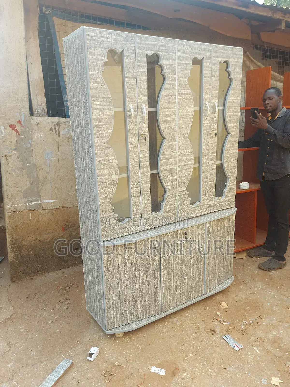 Big Four Doors Sideboard / Cupboard