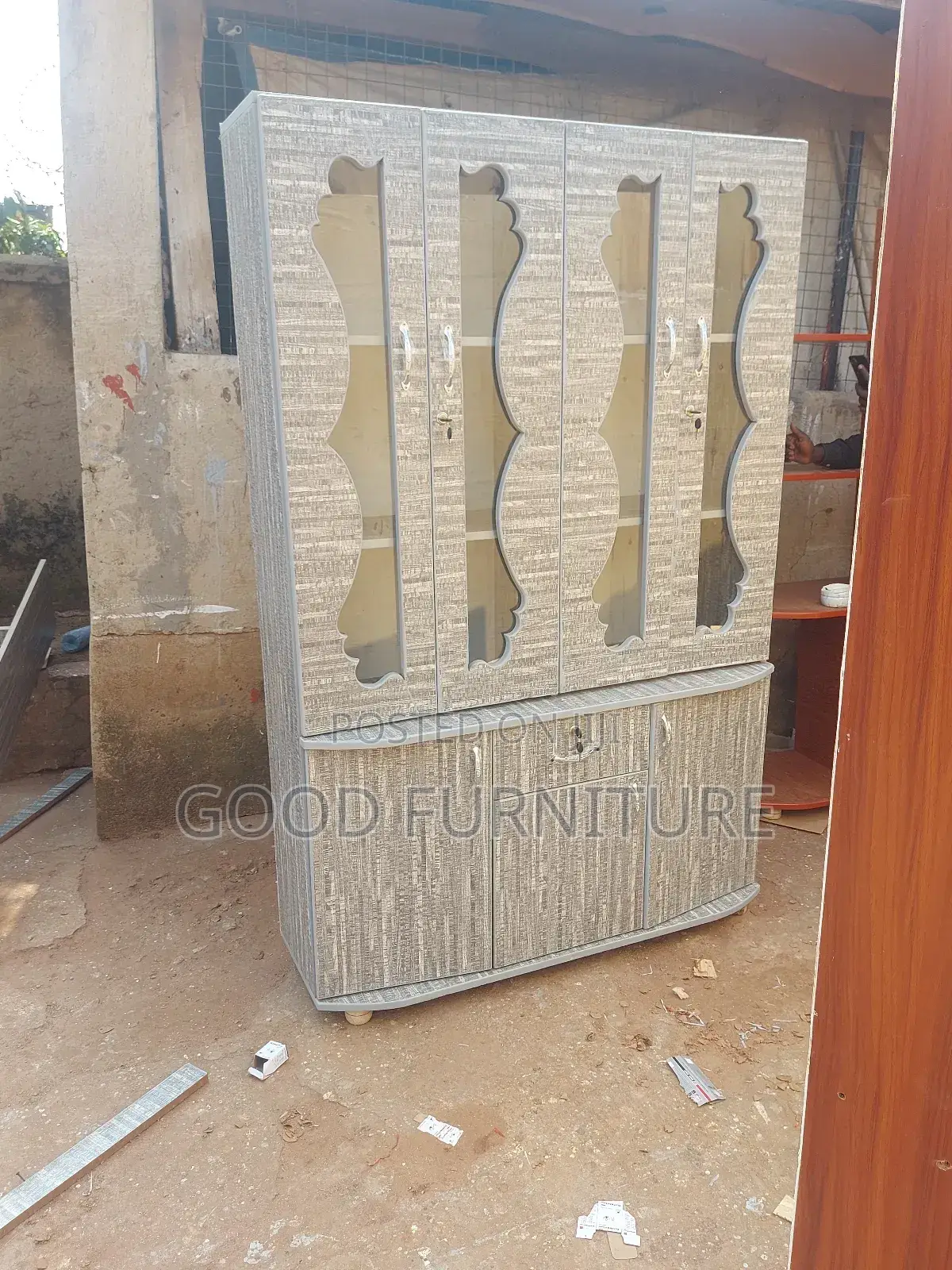Big Four Doors Sideboard / Cupboard