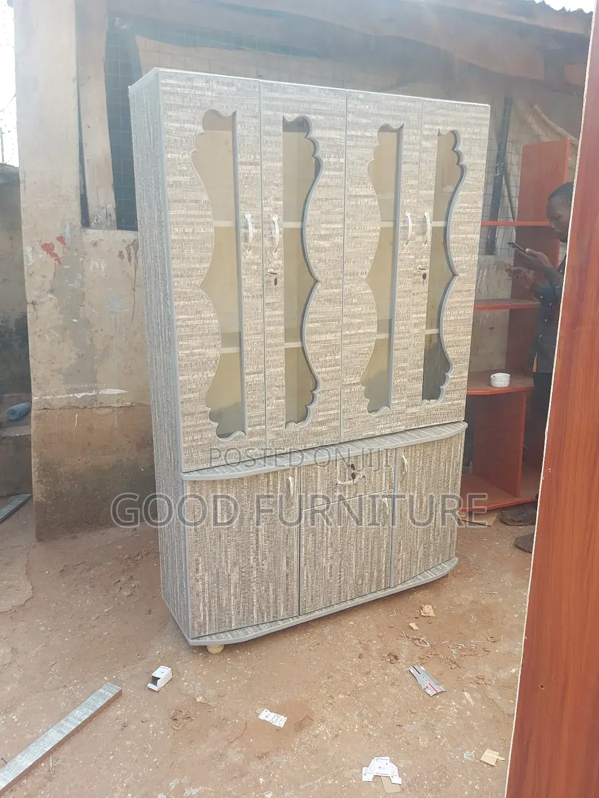 Big Four Doors Sideboard / Cupboard